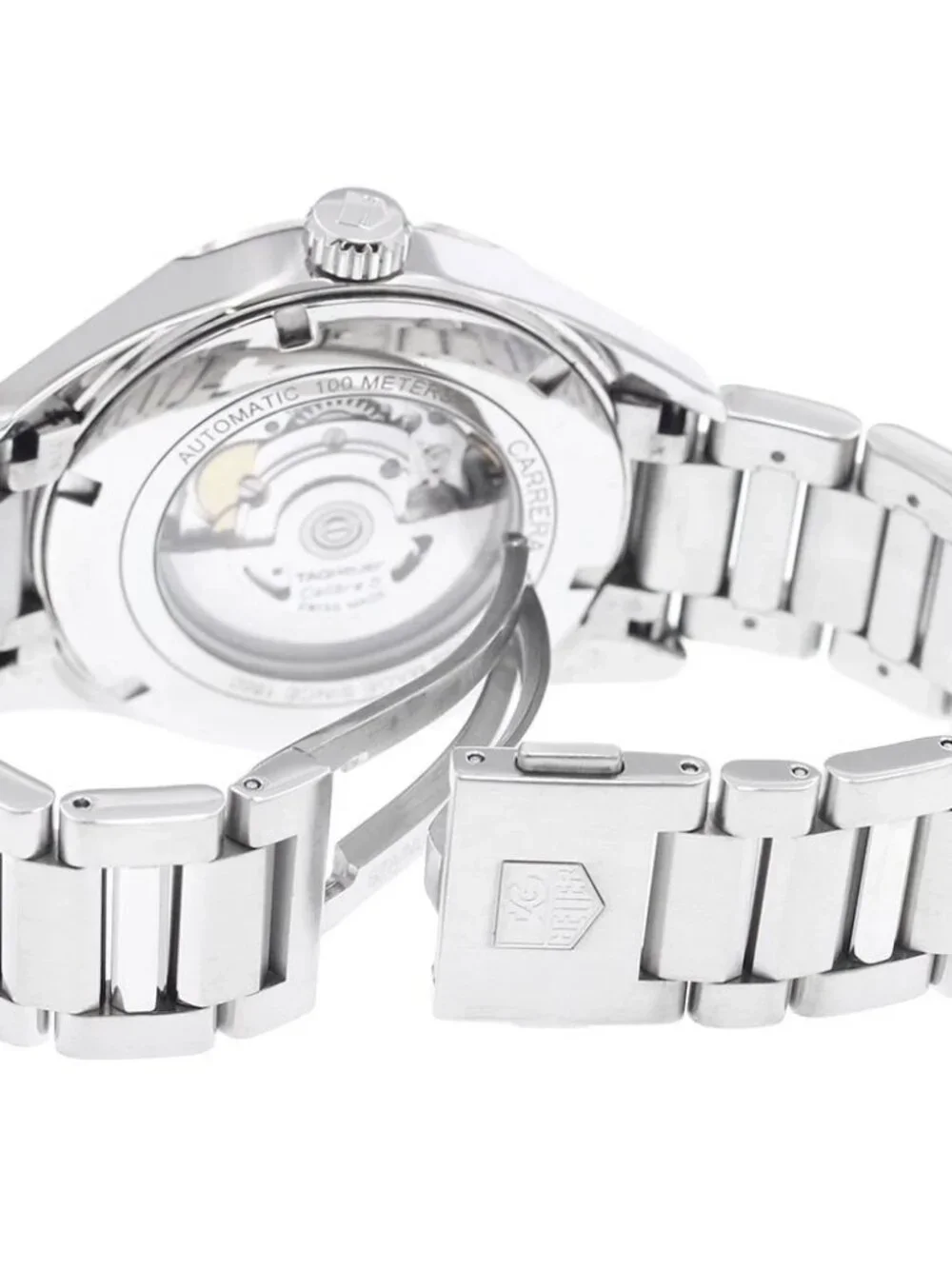 TAG HEUER Carrera Caliber 5 WAR201B.BA0723 Day date Automatic Men's Watch_952761